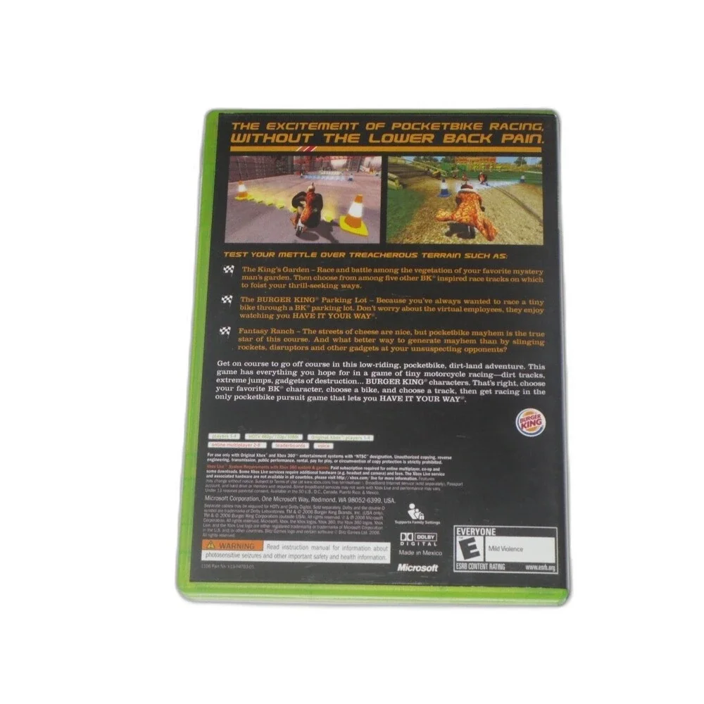 Pocketbike Racer (Microsoft Xbox / Xbox 360, 2006) COMPLETE